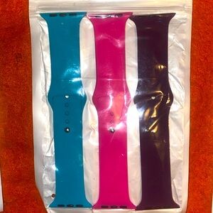 Apple Watch Bands 3pk (Multiple Colors)